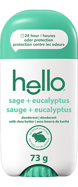 Sage eucalyptus deodorant