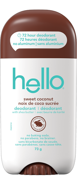 Sweet coconut deodorant