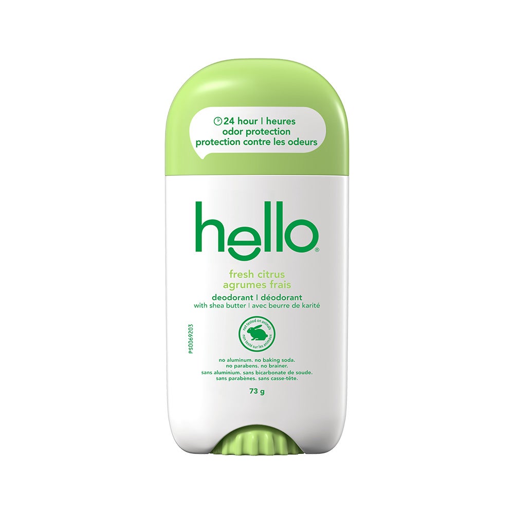 hello Fresh Citrus Aluminum Free Deodorant Stick